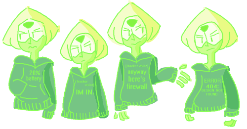 bismuthllie:peridots wearing sweaters…… porn pictures