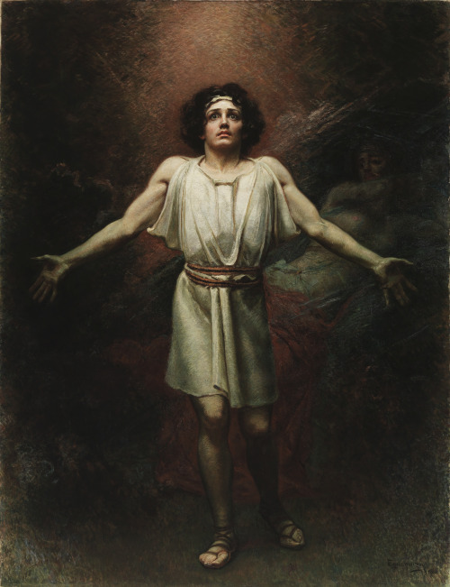 le-plus-beau-des-mensonges:  Rogelio de Egusquiza Parsifal (1910) · Kundry (1906) Museo del P