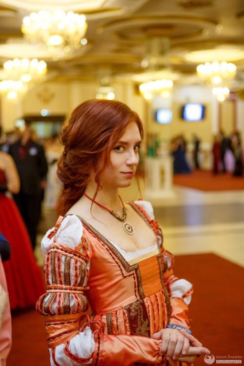 Ball in last Sunday.My dress by me (Lina Groza), make-up by me, my hairstyle by Natalia Korolkova