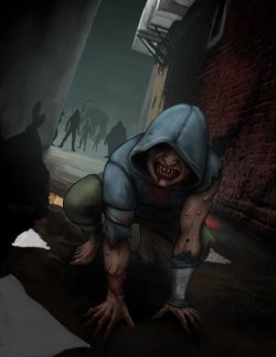 dead4infected:  Hunter  by: Murder-Ball 