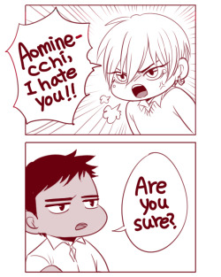 diaemyung:How Aomine reconciles with Kise 