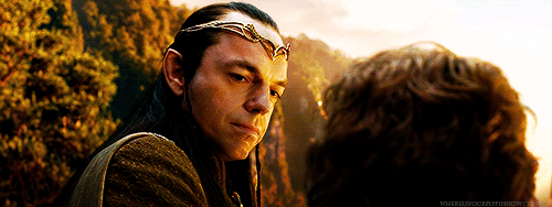 Imagine Confusing Elrond By Booping His Nose And Not Explaining What It Means When He Asks.