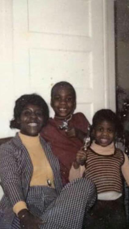 In honor of Mother’s Day: my mom, me (boy in the middle) and my cousin. 1976 (50 years ago). The you