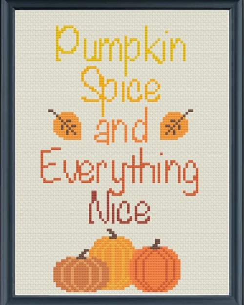 Happy First Day of Fall!Pumpkin spice and everything nice, that is what Autumn is made of! #crosss