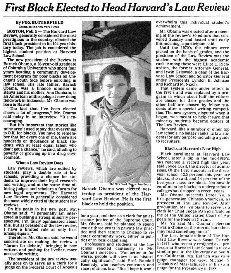 micdotcom:The NY Times first wrote about Obama 25 years ago todayA Google search