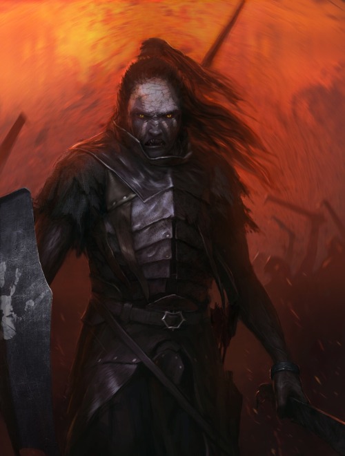 comfysofasbooksandtea: Uruk Hai Artem Demura Illustrator\concept artist at Suricate Games – Sh