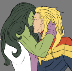 giallodih:  She-Hulk/carol requested by nausiwindstrider 