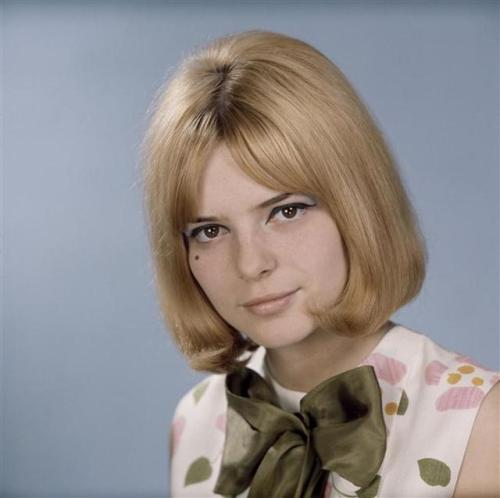  France Gall photographiée par Sam Lévin. 