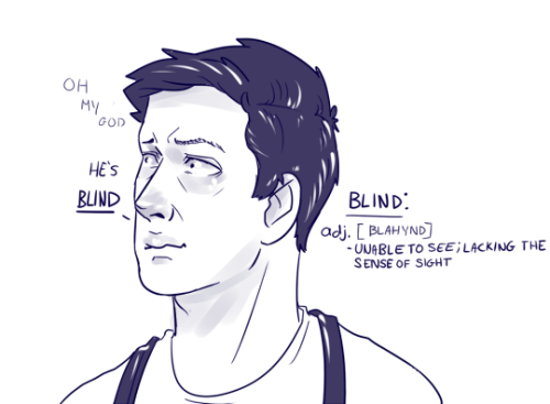 my-wayward-son-carry-on:  Balth:“the best part is someone at some point is going to tell him that theres a number on his coffee cup.”Cas:“he’s going to think i’m the biggest idiot ever. he’s never coming back here again.”—blind!dean AU