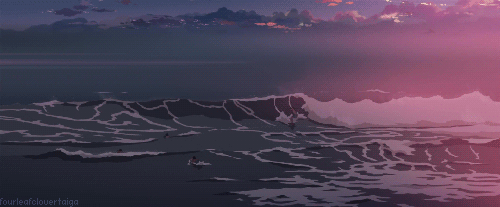 The ocean waves anime, 90s anime and gif gif anime #1868438 on animesher.com