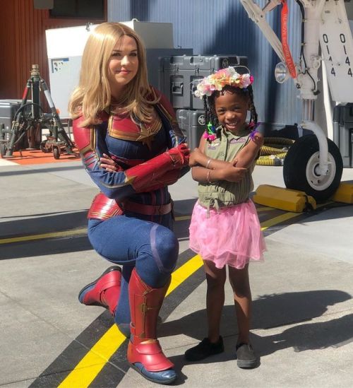 When you’re lucky enough to meet your most favoritest super hero in the world for your early b
