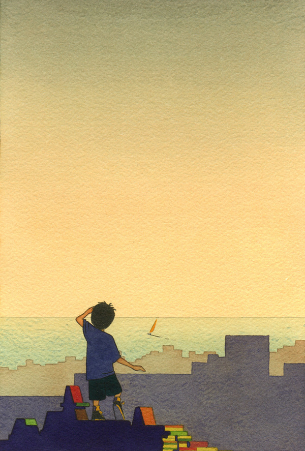 1000drawings:  by Yan Nascimbene