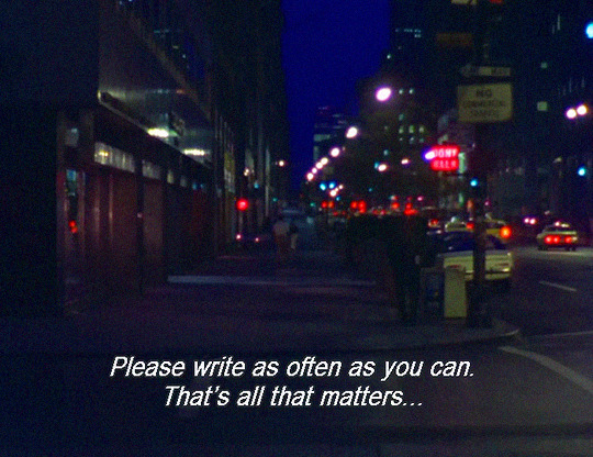florencepugh: News From Home (1977), dir. Chantal Akerman. 