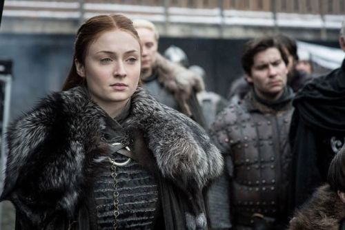 Sansa Stark played by Sophie Turner (Game of thrones)