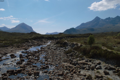 Sligachan bridge and Fairy pools. 