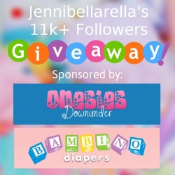 jennibellarella: 🌟Giveaway Info 🌟 I have over 11,400 followers on tumblr! Entrants can participate on tumblr and instagram. FOUR random winners will be chosen. Adults 18+ only. Open world wide. Ends: March 1st, 2018 @ midnight CST   🌟Prizes🌟