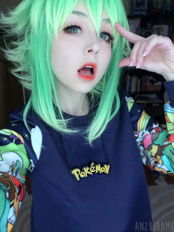 anzujaamu:  Pokémon☆!(You can get the necklace here and the wig here!)