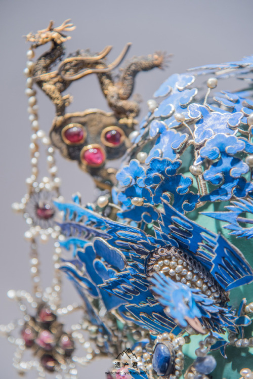 changan-moon:Phoenix crown for Chinese empress in Ming dynasty. Photo by 遗产君.