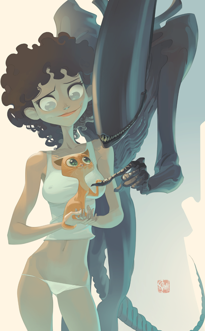 lulubonanza:  Drawn By Otto Schmidt    Blog
