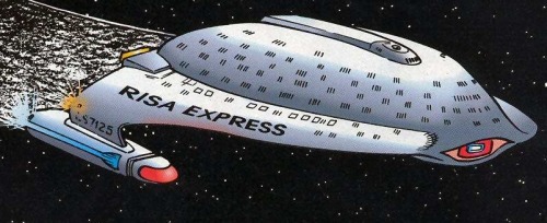 ship-o-rama: Name: Risa Express Registry: LS-7125 Affiliation: Federation (Civilian) Year: 2371 Bac