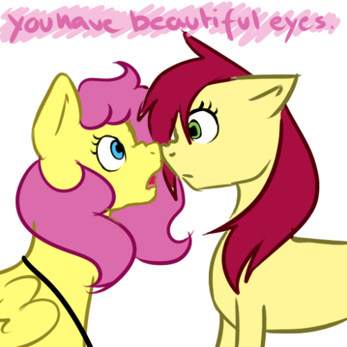 rubyroads:  Beautiful.. green.. eyes o3o  X3 Personal bubble, what’s that?
