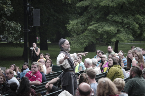 Did someone want a shot of the Porter?Macbeth - Kentucky Shakespeare, Summer 2015Actor Gregory Maupi