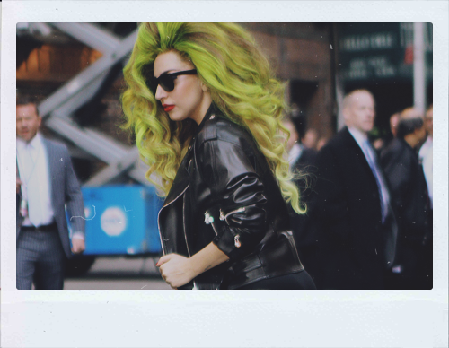 artmafias:  April 2nd: Gaga out in NYC 
