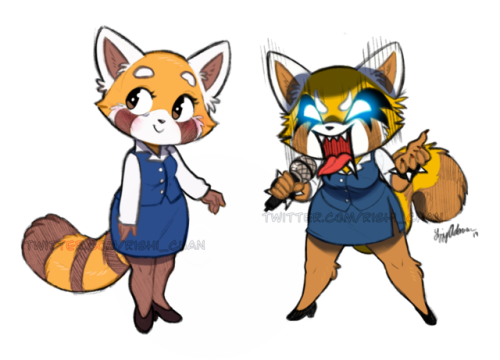 Aggretsuko doodlesTwitter | Kofi | Patreon 