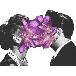 visualgraphc:  Kiss Me, collages by Manuel Rangel