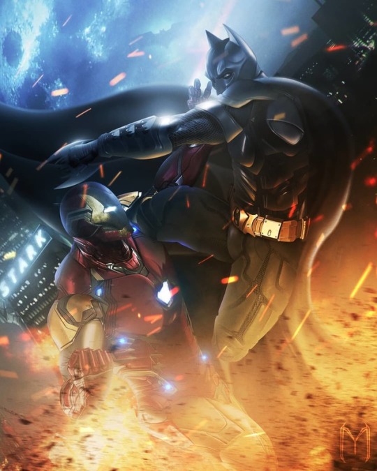 kalod1nson:  Iron Man vs Batman | Utraraw26