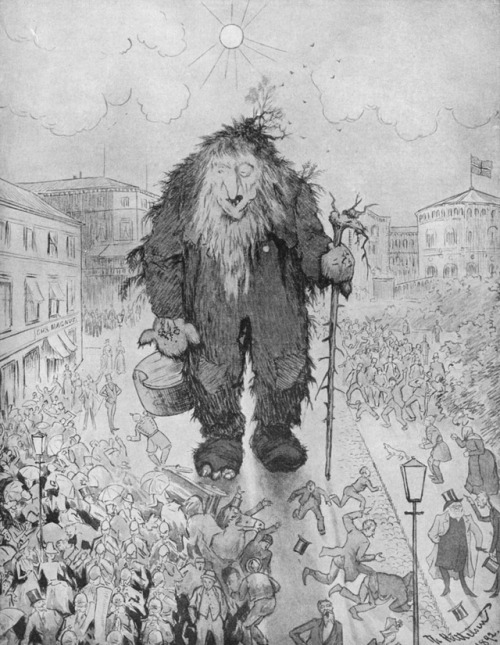 Theodor Kittelsen Illustrations for Norwegian fairy tales