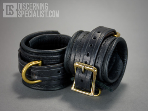 Just showing off my Premium Slim Utility Leather Wrist Cuffs from The Discerning Specialist Sto