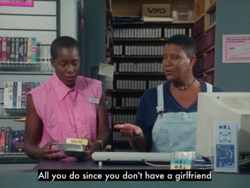 movielesbian:8 minutes and 34 seconds into The Watermelon Woman (1996) dir. Cheryl Dunye and I feel 