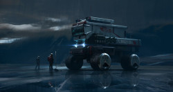 rhubarbes:ArtStation - exploration vehicle, by Guodong Zhao 