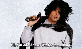 daenerystargaryen:Jacob Anderson aka Grey Worm auditions for Game of Thrones (x)BONUS: