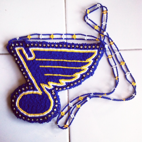 St. Louis Blues Medallion by Brit Reedhttps://www.instagram.com/nitaohoyo/