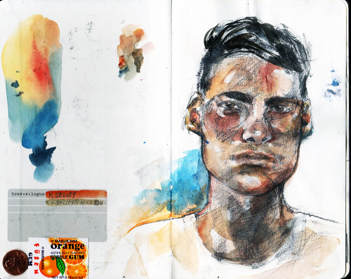 portraiture sketchbook 2015 | k solley | don’t delete caption