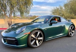 car-litos-way:Porsche Sport Classic in Porsche Racing Green