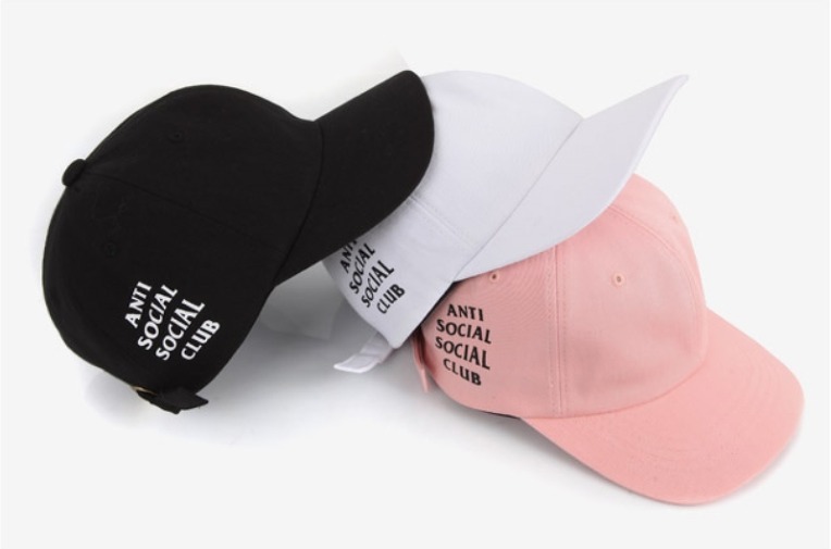 mignwillfofo:  ANTI SOCIAL CLUB Baseball Cap ( 4 COLORS )  GET HERE WORLDWIDE SHIPPING