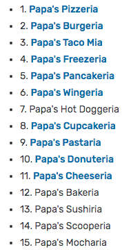 So I got the world record for Papa's Donuteria 