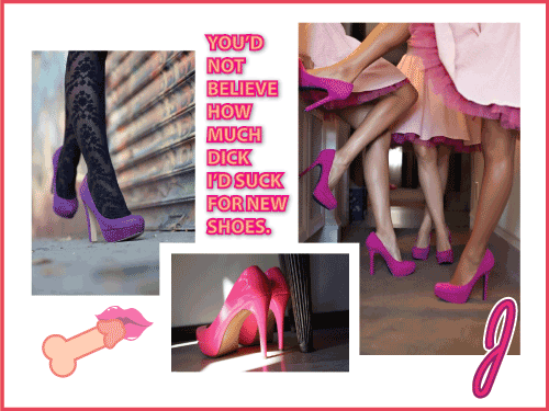 iwannabejanelle:  sissystable:  Saddle up at the Sissy Stable !!!  New shoes would