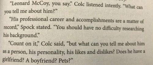This Dude Just Heard About Bones Five Minutes Ago And Hes Already Assuming That Hes Bi