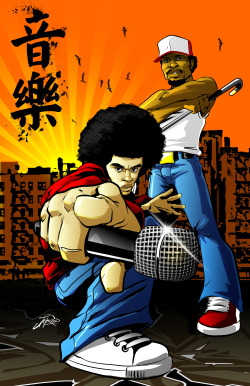 jayreedart:  Books and Shaolin Fantastic from The Get Down