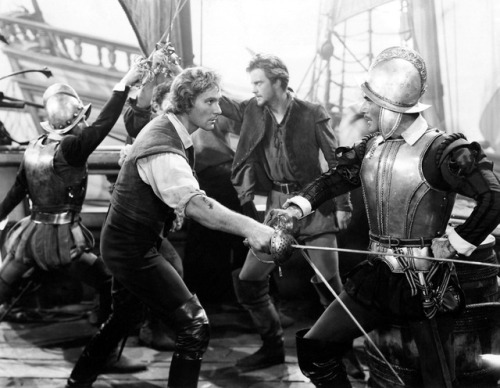 samantha-lucas: #20The Sea Hawk (1940)Dir. Michael Curtiz“Your ship is sinking, Captain.&rdquo