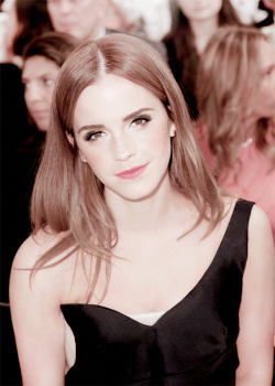 emmawatsonsource: I love fashion. I think it’s so important, because it’s how you show yourself to the world.