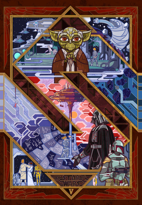 knightofleo:  Jian Guo | Star Warsa new hopethe empire strikes backreturn of the jedithe force awakens 