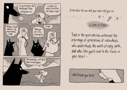 reimenaashelyee: The Road Well Travelled - a comic about realising you’ve gone on the wrong pa