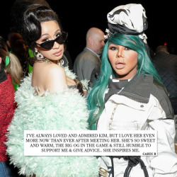 fuckyeslilkim:  The newer Female Rappers showing love to Lil’ Kim.