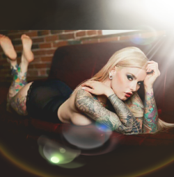 tattoosfromnz:  Model: Marie A-Baril