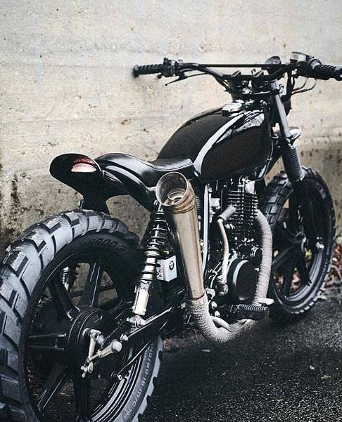 klassikkustoms - #yamaha #sr500 #tracker...